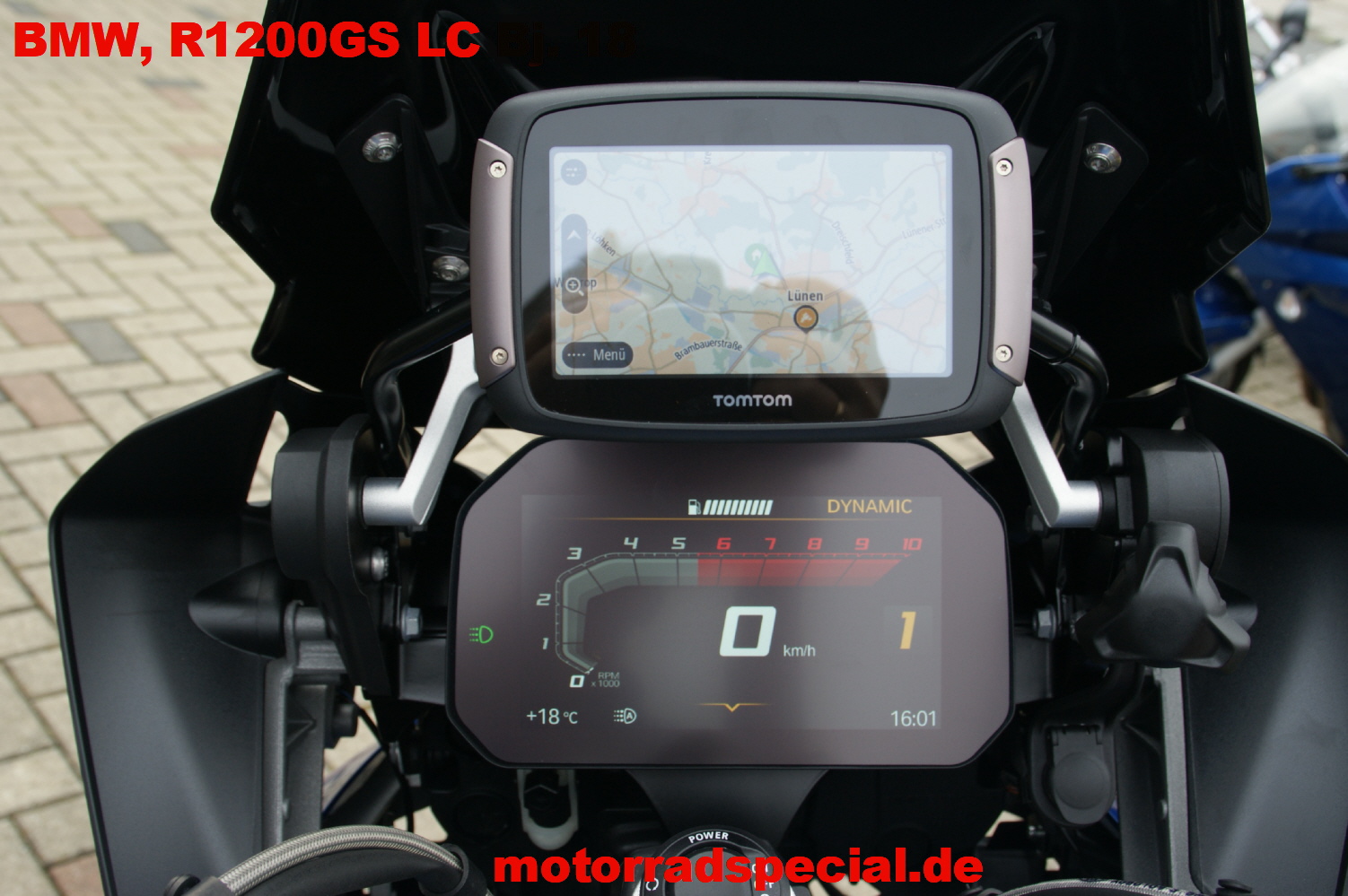 Motorrad Navi Halterung - Motorrad Navigation