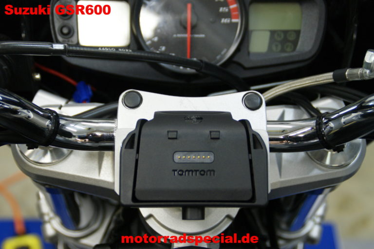 Navihalter für die Suzuki GSR 600 Rider2 Motorrad