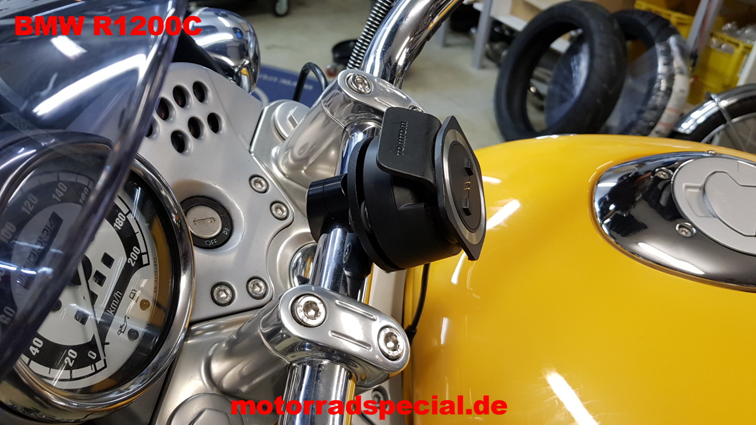 Navihalter BMW R1200C - Motorrad Special - Ihre Motorradwerkstatt